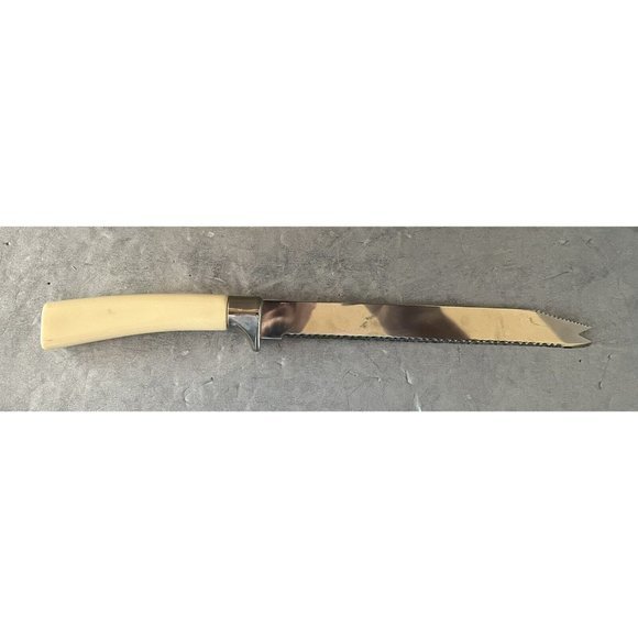 Vtg Ever Sharp Frozen Food Knife In Original Box Magic-Edge Sheffield England - Picture 6 of 7